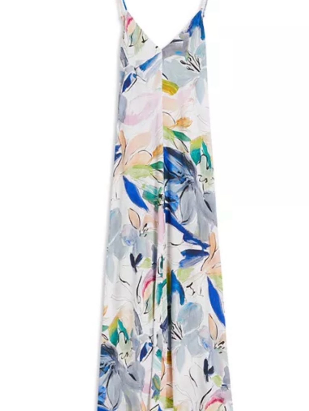 Ted Baker Ashhliy Strappy V-Neck Maxi Dress Size 1   SZ 1 - Picture 3 of 11